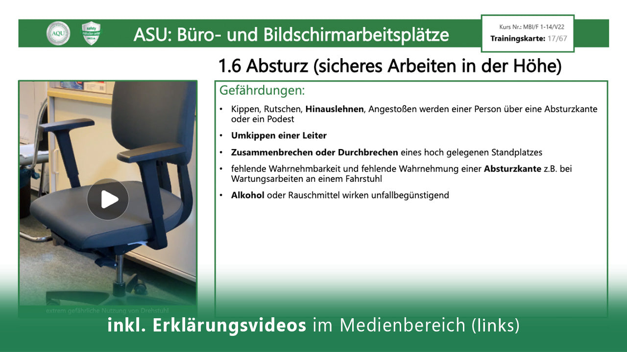 Büro- und Bildschirm
