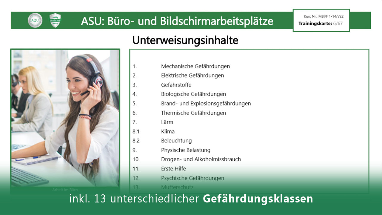 Büro- und Bildschirm