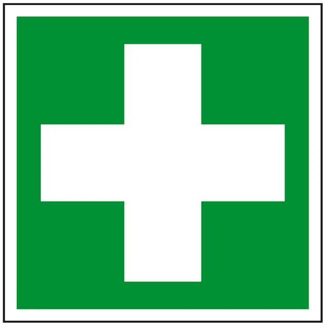 Rettungszeichen Erste Schild ASR/ISO