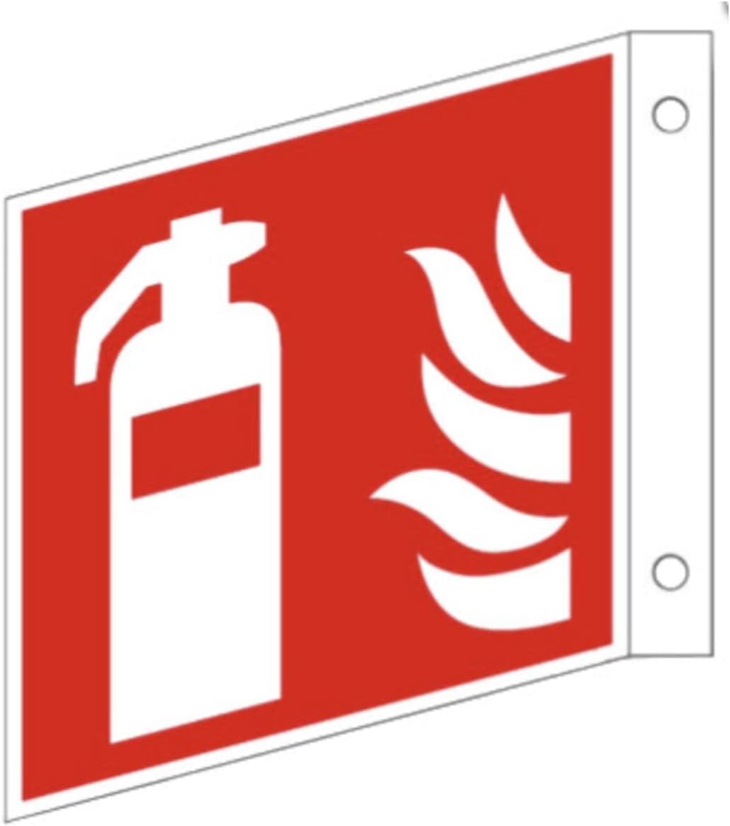 Feuerlöscher Fahnenschild ISO 7010