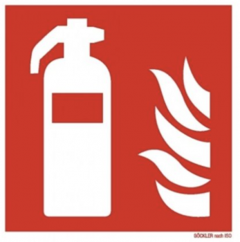 Feuerlöscher Symbol nach ISO 7010