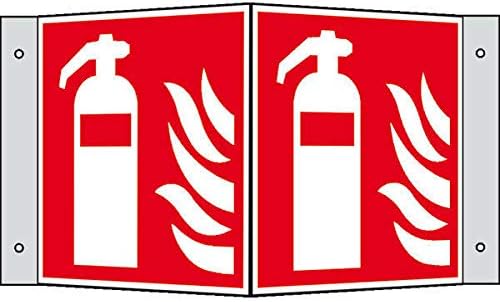 Feuerlöscher Symbol Winkelschild ISO 7010