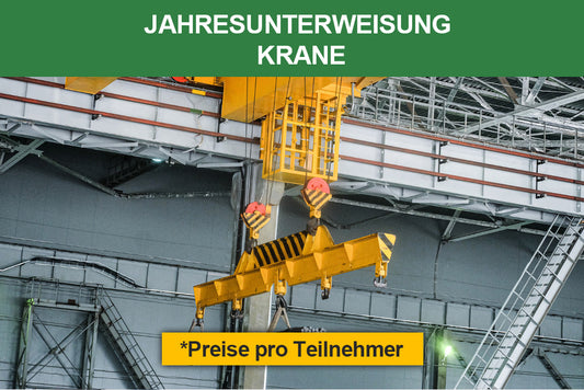 Jahresunterweisung Krane